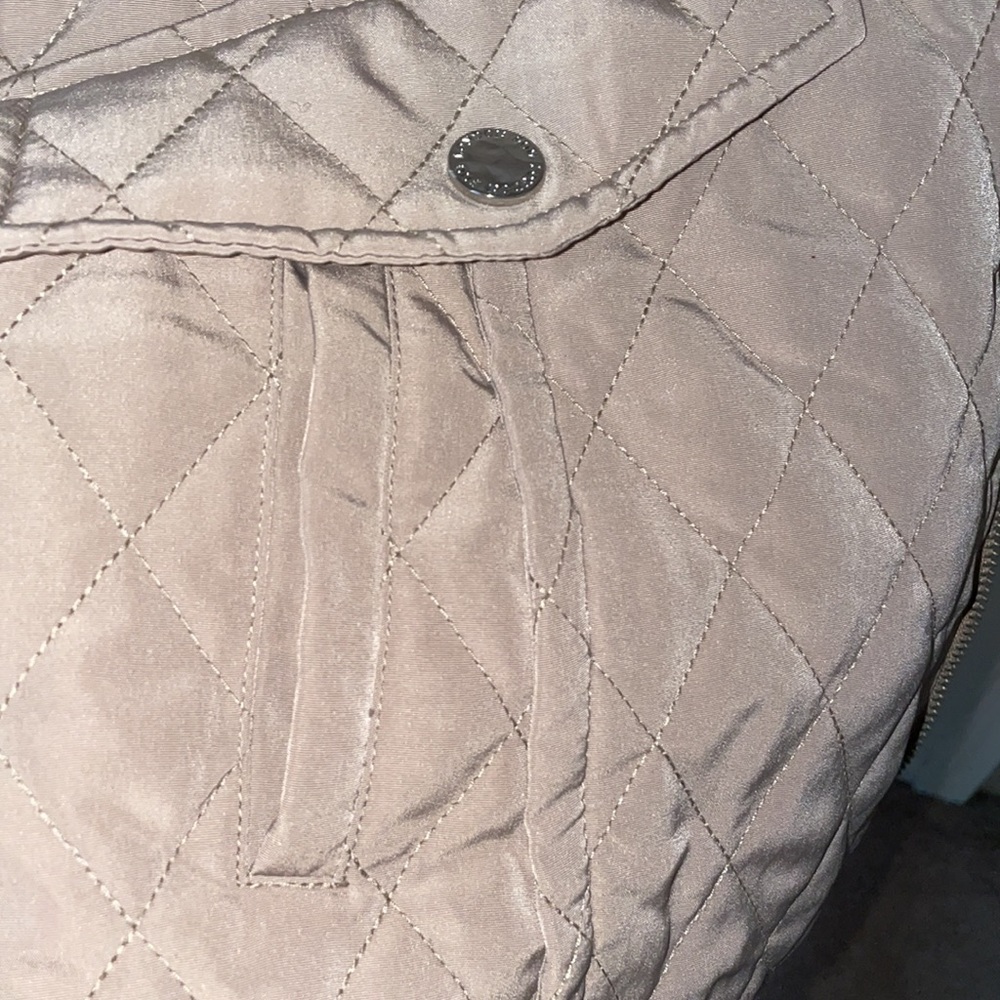 BNWOT London Fog Quilted jacket with hood size# XL - Picture 10 of 11